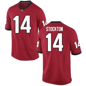 Gunner Stockton Nike Georgia Bulldogs Men's Game Football College Jersey - Red