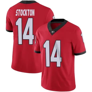 Gunner Stockton Nike Georgia Bulldogs Men's Limited Football Jersey - Red