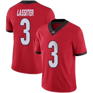Kamari Lassiter Nike Georgia Bulldogs Men's Limited Football Jersey - Red
